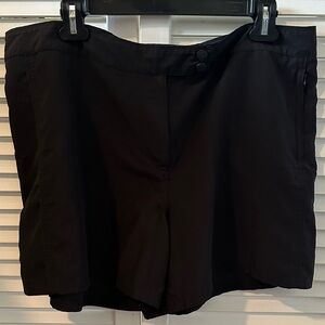 Eddie Bauer Black Outdoor Shorts 100% Polyester